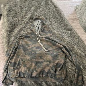 Light weight camo hoodie